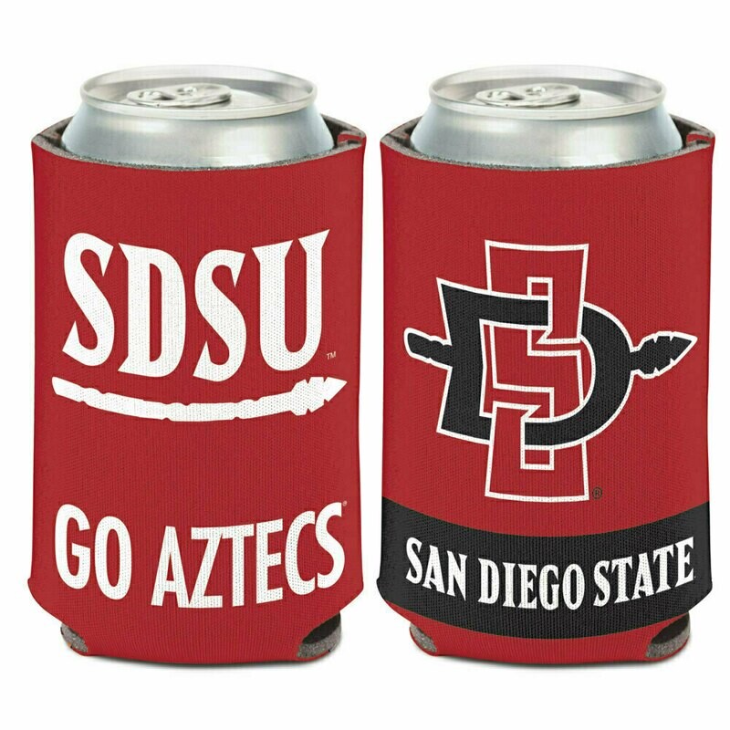 San Diego State Aztecs 12 Ounce Can Cooler Koozie