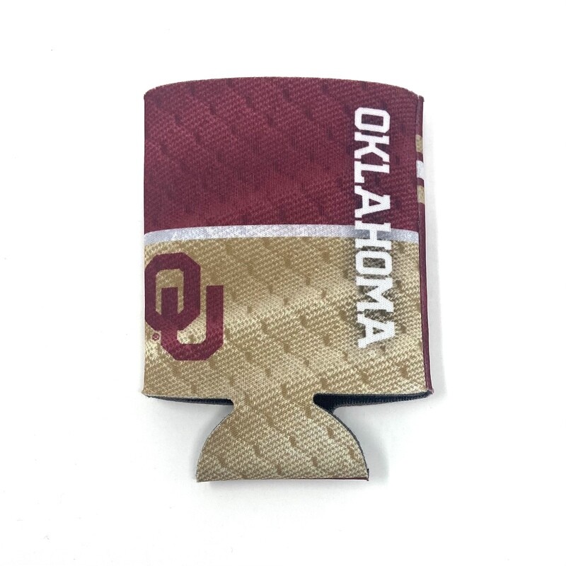 Oklahoma Sooners 12 Ounce Can Cooler Koozie