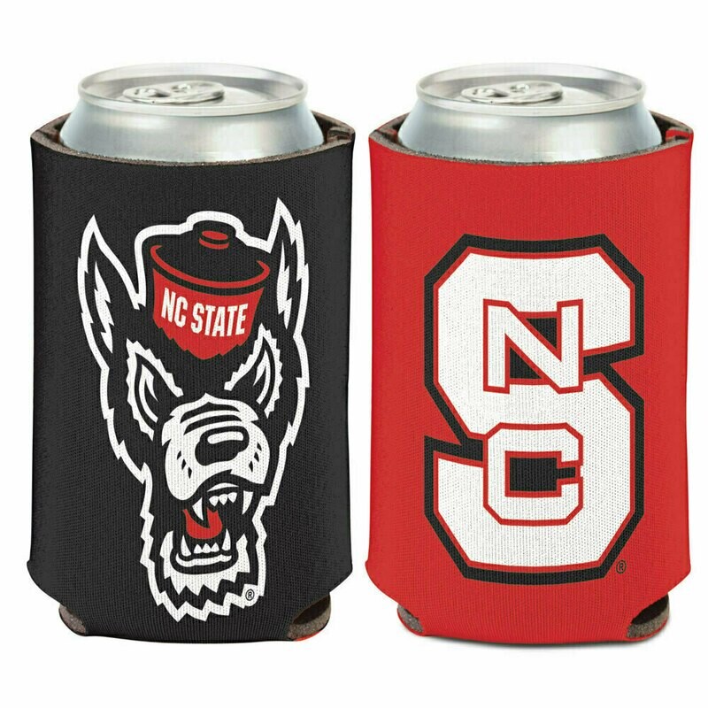 NC State Wolfpack 12 Ounce Can Cooler Koozie