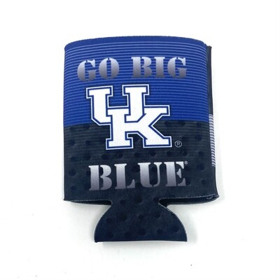 Kentucky Wildcats Go Big Blue 12 Ounce Can Cooler Koozie