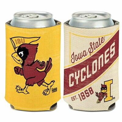 Iowa State Cyclones 12 Ounce Can Cooler Koozie