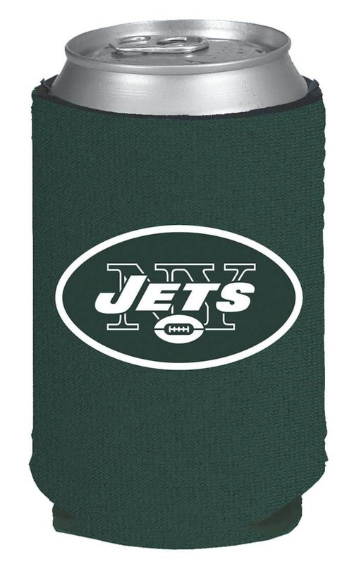 New York Jets 12 Ounce Can Cooler Koozie