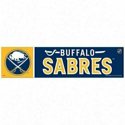 Buffalo Sabres 3" x 12" Bumper Sticker