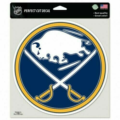 Buffalo Sabres 8" x 8" Perfect Cut Color Decal