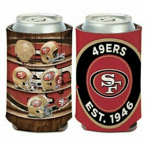 San Francisco 49ers Evolution 12 Ounce Can Cooler Koozie