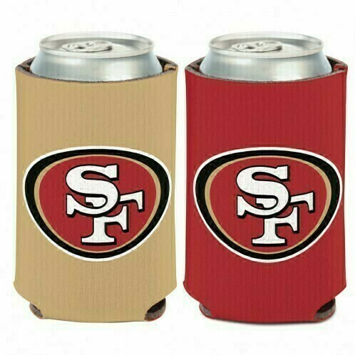 San Francisco 49ers Logo 12 Ounce Can Cooler Koozie