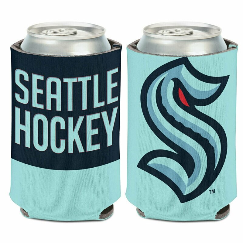 Seattle Kraken 12 Ounce Can Cooler Koozie