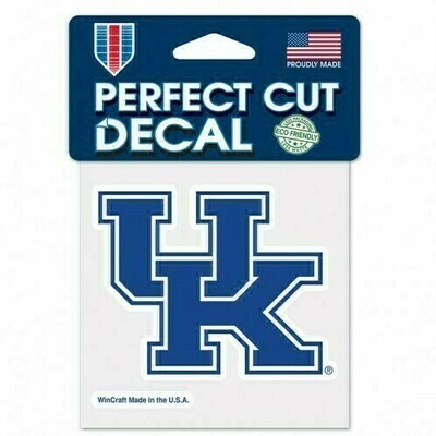 Kentucky Wildcats 4" x 4" Perfect Cut Color Decal