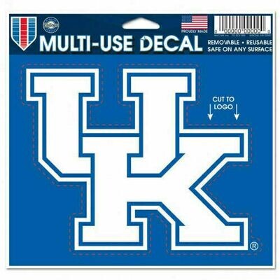 Kentucky Wildcats 4.5" x 5.75" Multi-Use Decal Cut to Logo