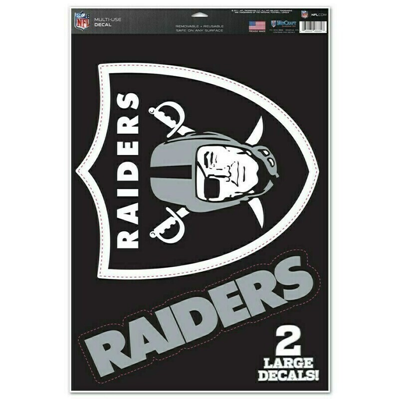 Las Vegas Raiders 11" x 17" Multi-Use 2 Piece Decal