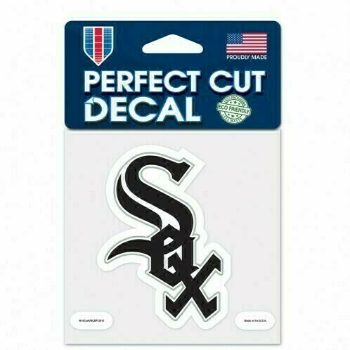 Chicago White Sox 4" x 4" Perfect Cut Color Decal