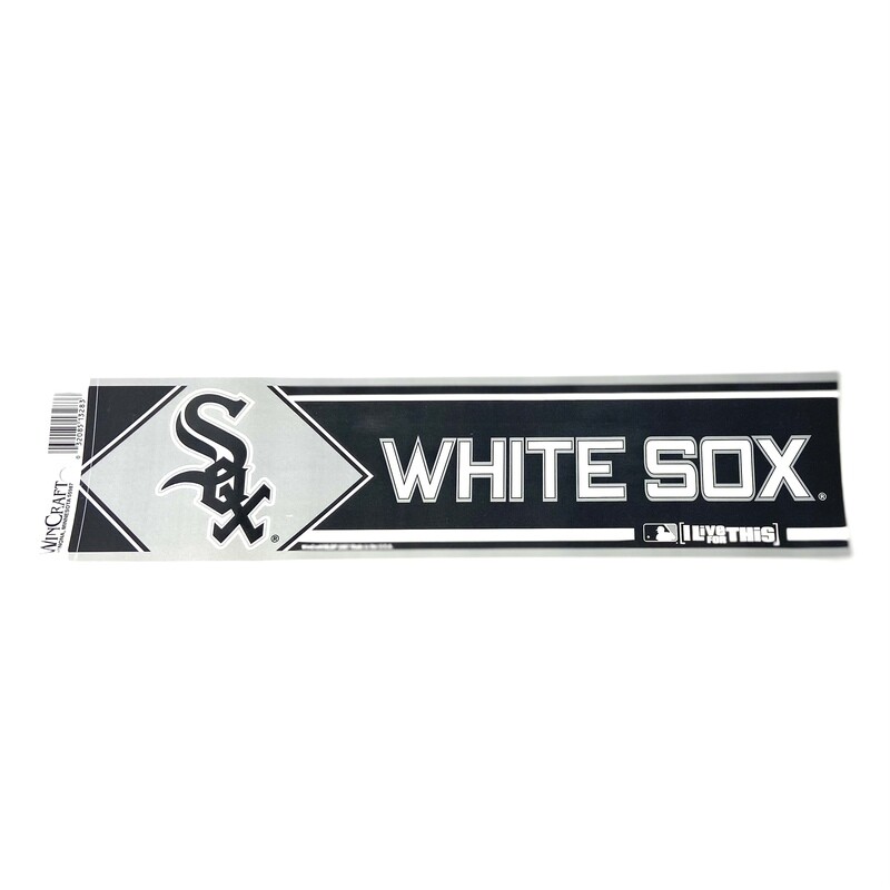 Chicago White Sox 3" x 12" Bumper Sticker
