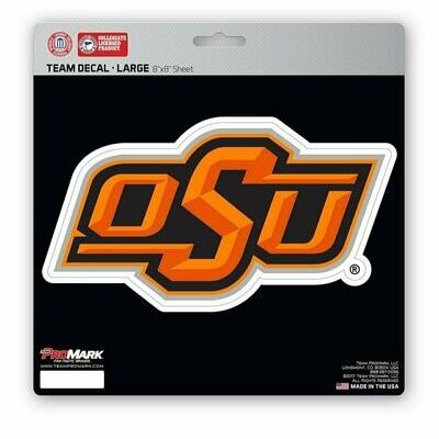 Oklahoma State Cowboys 8 Oklahoma State Cowboys 8" x 8" Perfect Cut Color Decal