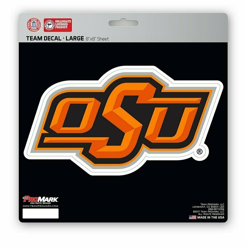 Oklahoma State Cowboys 8" x 8" Perfect Cut Color Decal