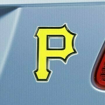 Pittsburgh Pirates 3-D Metal Auto Emblem