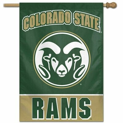 Colorado State Rams 28" x 40" Vertical Flag