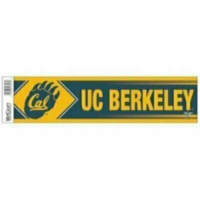 California Golden Bears 3" x 12" Bumper Sticker