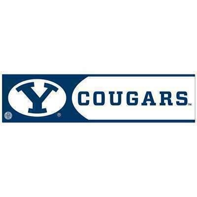 BYU Cougars 3" x 12" Bumper Sticker
