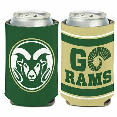 Colorado State Rams 12 Ounce Can Cooler Koozie