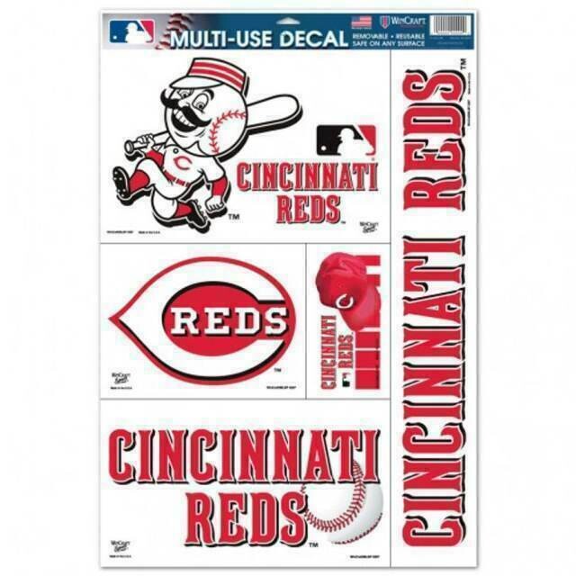 Cincinnati Reds 11" x 17" Ultra 5 Piece Decal