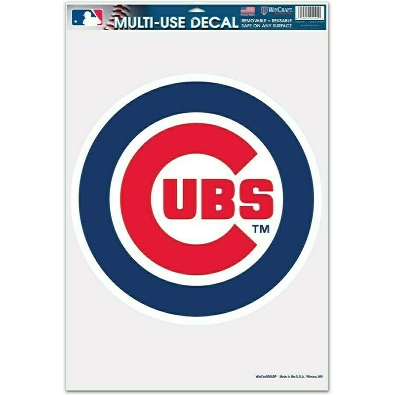 Chicago Cubs 11" x 17" Ultra 1 Piece Decal