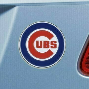 Chicago Cubs 3-D Metal Auto Emblem