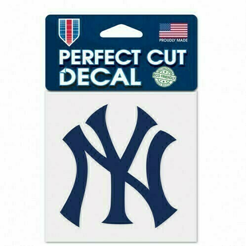 New York Yankees 4" x 4" Perfect Cut Color Decal