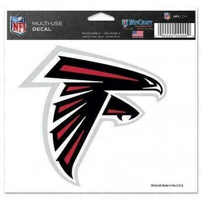 Atlanta Falcons 4.5" x 5.75" Ultra Decal