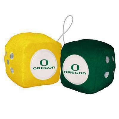 Oregon Ducks Fuzzy Dice