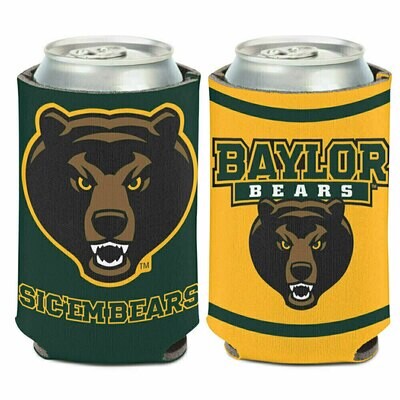 Baylor Bears 12 Ounce Can Cooler Koozie