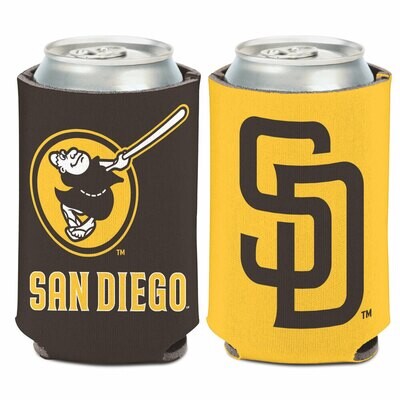 San Diego Padres 12 Ounce Can Cooler Koozie San Diego Padres 12 Ounce Can Cooler Koozie