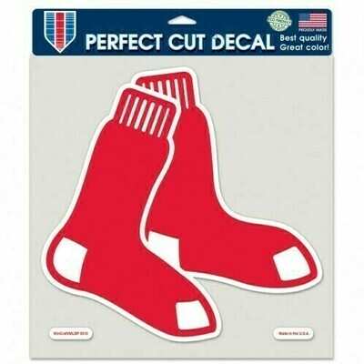 Boston Red Sox 8" x 8" Perfect Cut Color Decal