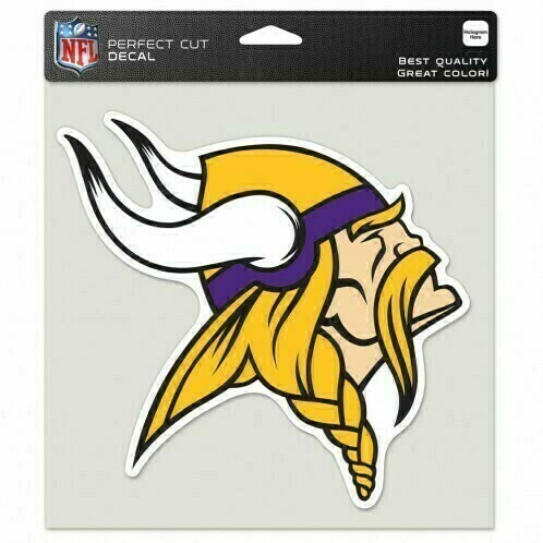 Minnesota Vikings 8" x 8" Perfect Cut Color Decal