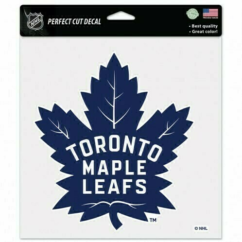 Toronto Maple Leafs 8" x 8" Perfect Cut Color Decal