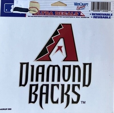 Arizona Diamondbacks 4.5" x 5.75" Ultra Decal