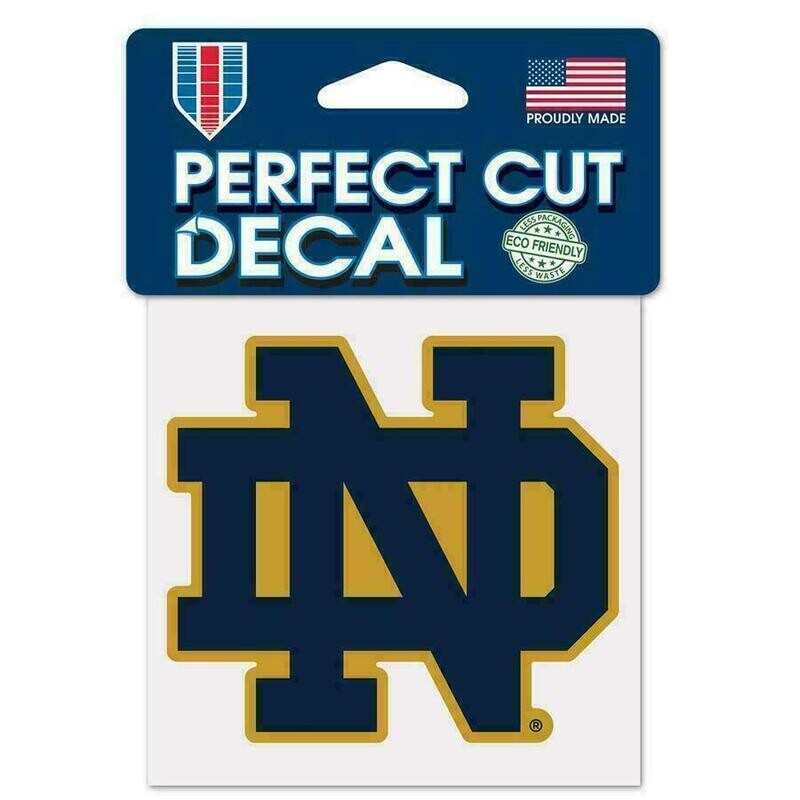 Notre Dame Fighting Irish Logo 4" x 4" Perfect Cut Color Decal