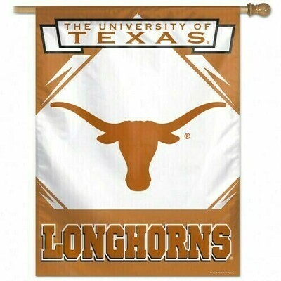 Texas Longhorns 27 Texas Longhorns 27" x 37" Vertical Flag