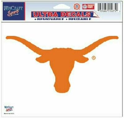 Texas Longhorns 4.5" x 5.75" Multi-Use Decal