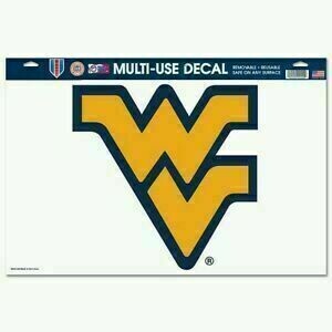 West Virginia Mountaineers 11" x 17" Ultra 1 Piece Decal