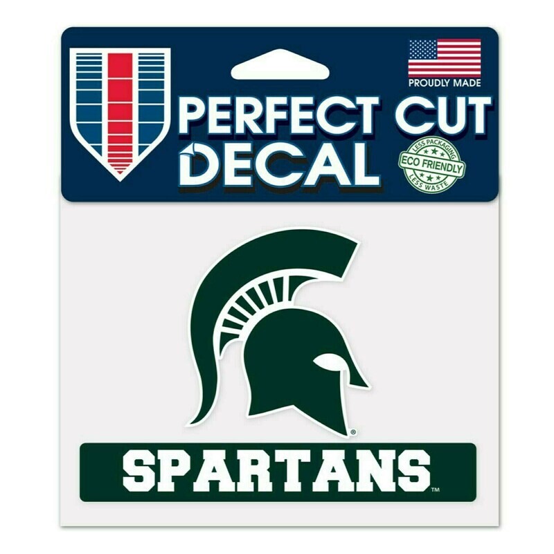 Michigan State Spartans 4" x 5" Perfect Cut Color Decal