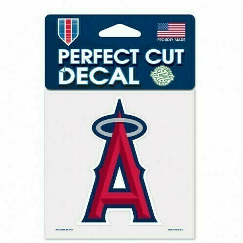 Los Angeles Angels 4" x 4" Perfect Cut Color Decal