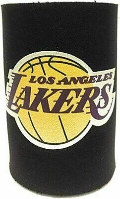 Los Angeles Lakers Black 12 Ounce Can Cooler Koozie