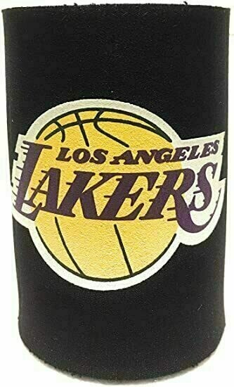 Los Angeles Lakers Black 12 Ounce Can Cooler Koozie