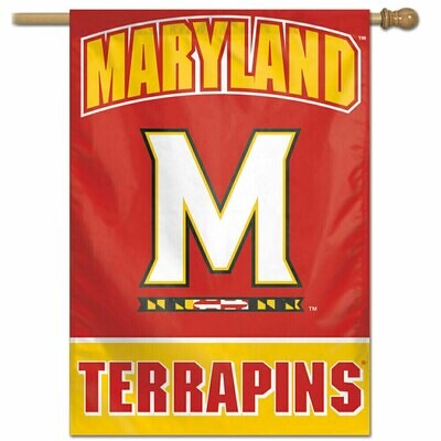 Maryland Terrapins 28" x 40" Vertical Flag