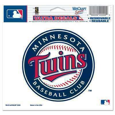 Minnesota Twins 4.5" x 5.75" Multi-Use Decal