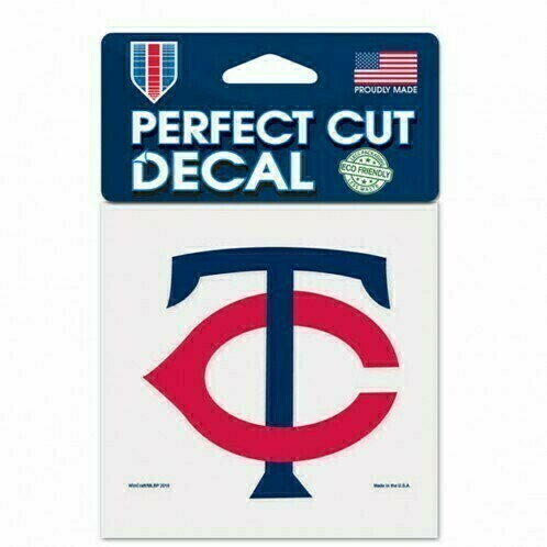 Minnesota Twins 4" x 4" Perfect Cut Color Decal