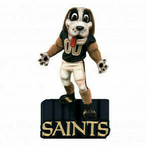 New Orleans Saints Mascot Statue