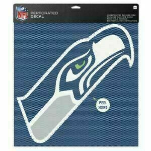 Seattle Seahawks 17" x 17" Perforated Decal