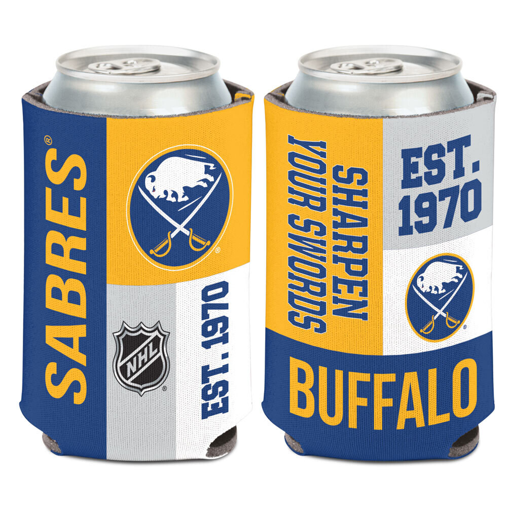 Buffalo Sabres Established 12 Ounce Can Cooler Koozie