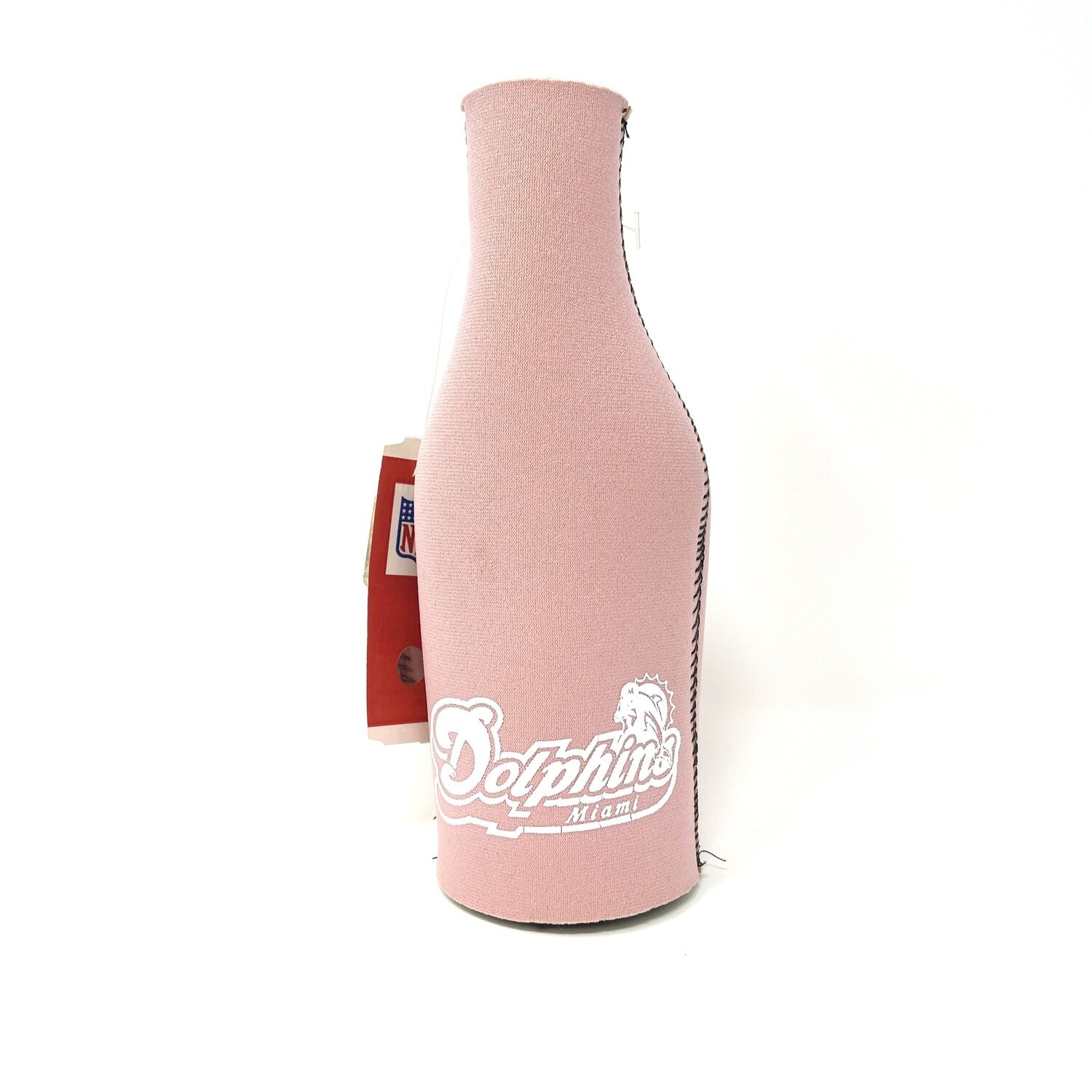 Miami Dolphins Pink 12 Ounce Bottle Cooler